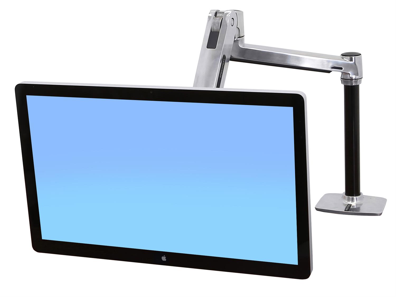 Ergotron 45-384-026 LX HD Sit-Stand Desk Mount LCD Arm кронштейн настольный до 42, до 13,6 кг