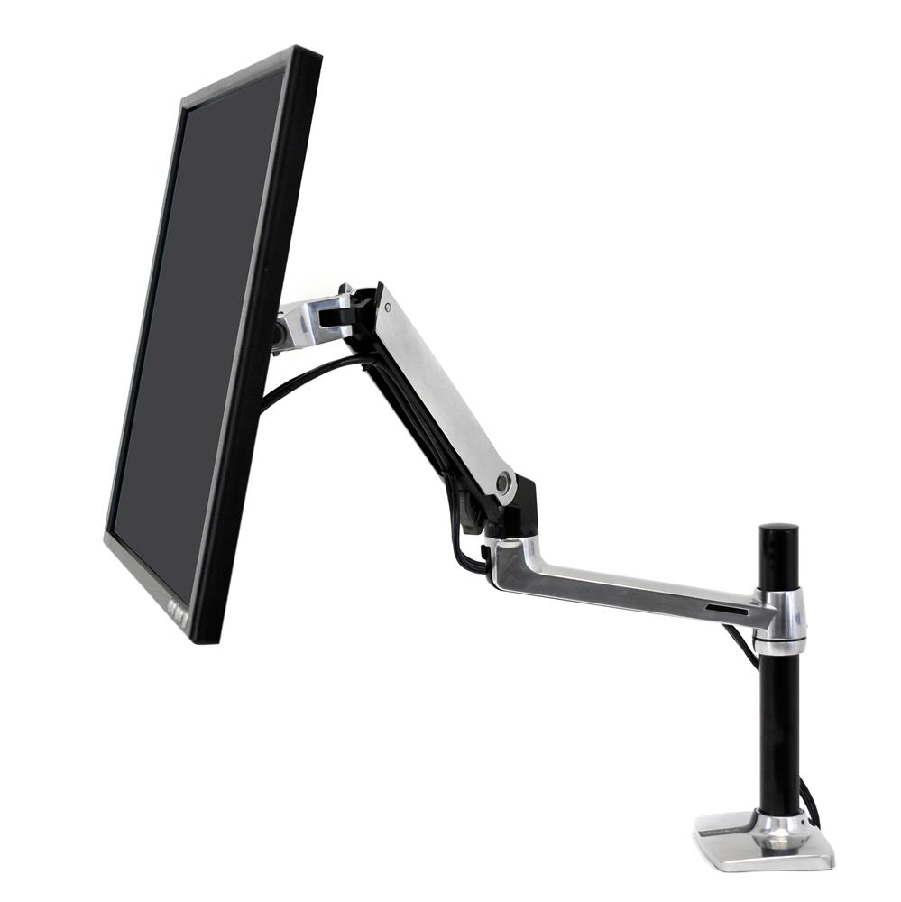 Ergotron LX Desk Mount LCD Arm, Tall Pole 45-295-026(металлик) настольный кронштейн