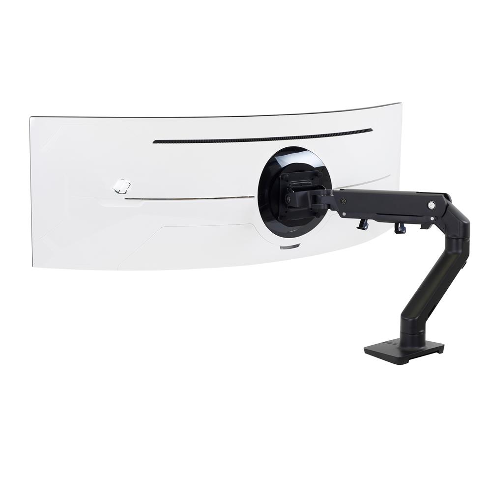 Ergotron  45-647-224 Desk Monitor Arm with HD Pivot (black) для иммерсивных изогнутых экранов 1000R