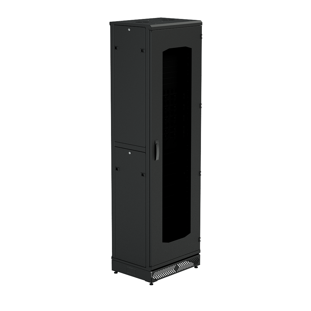 Напольный телекоммуникационный rack-шкаф  RACK F 9 (Цвет черный/белый/металлик)