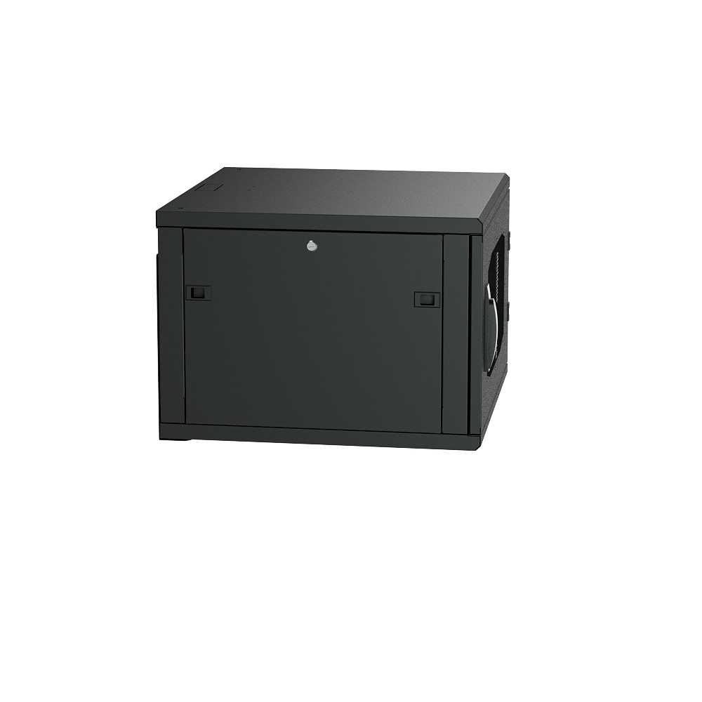 Настенный телекоммуникационный rack-шкаф  RACK W 5 (Цвет черный/белый/металлик)